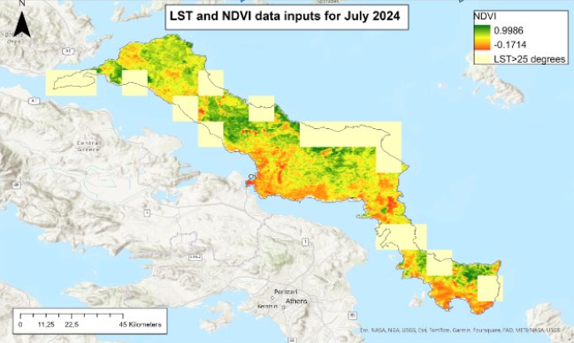 Screenshot NDVI